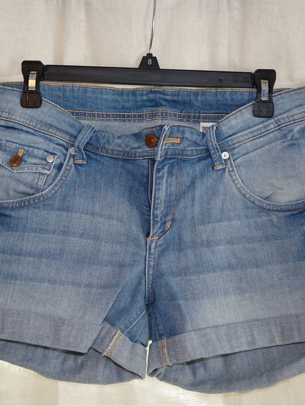 H&M Light Blue Denim Jean Shorts